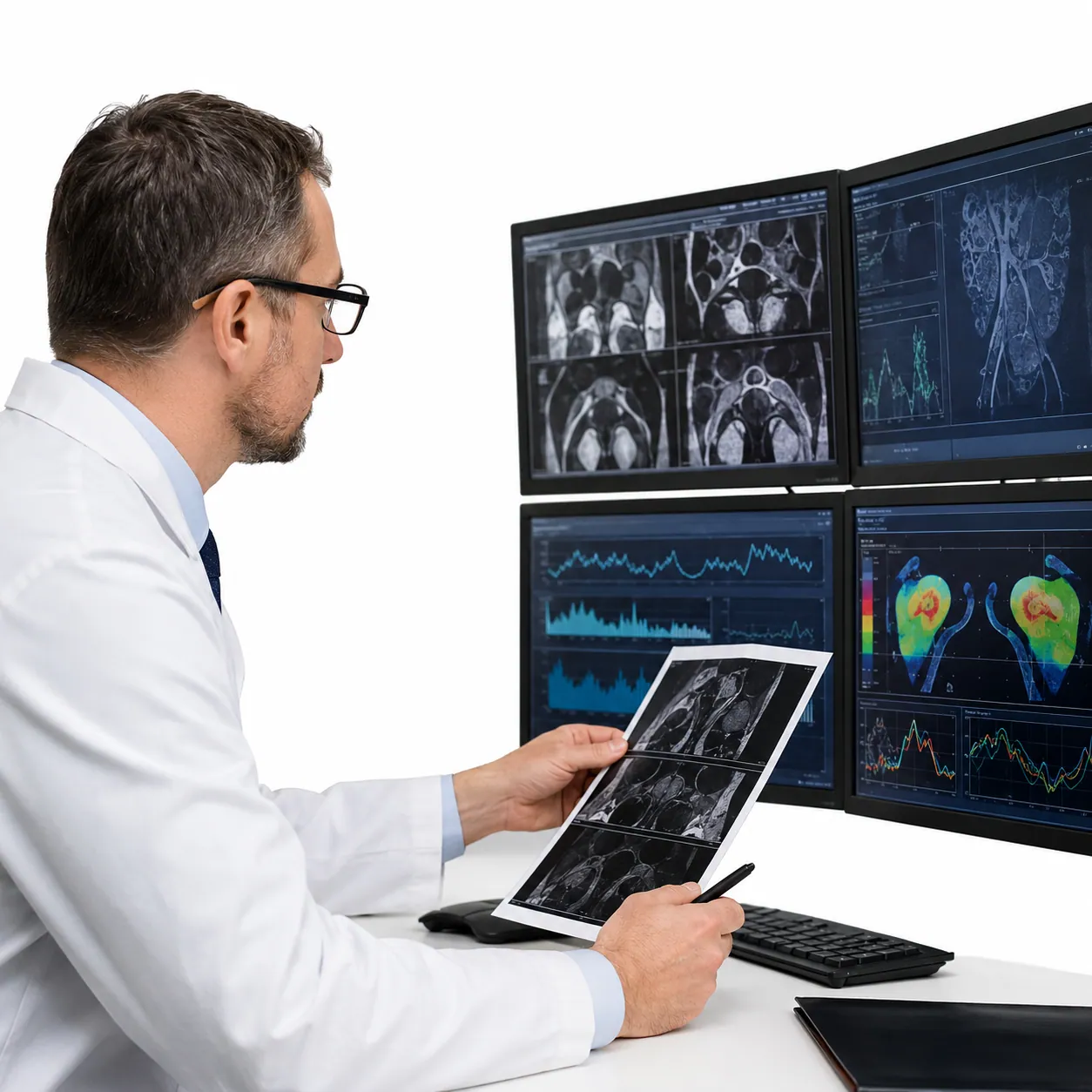Patient record review for erectile dysfunction and regenerative medicine research eligibility