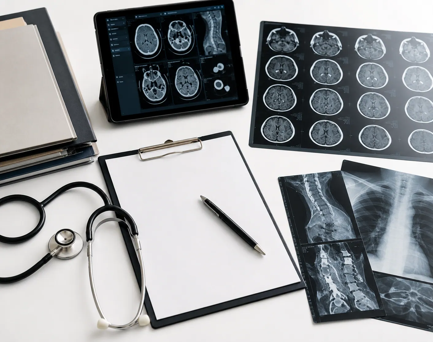 Medical imaging example included when preparing focused questions for a stem cell information review