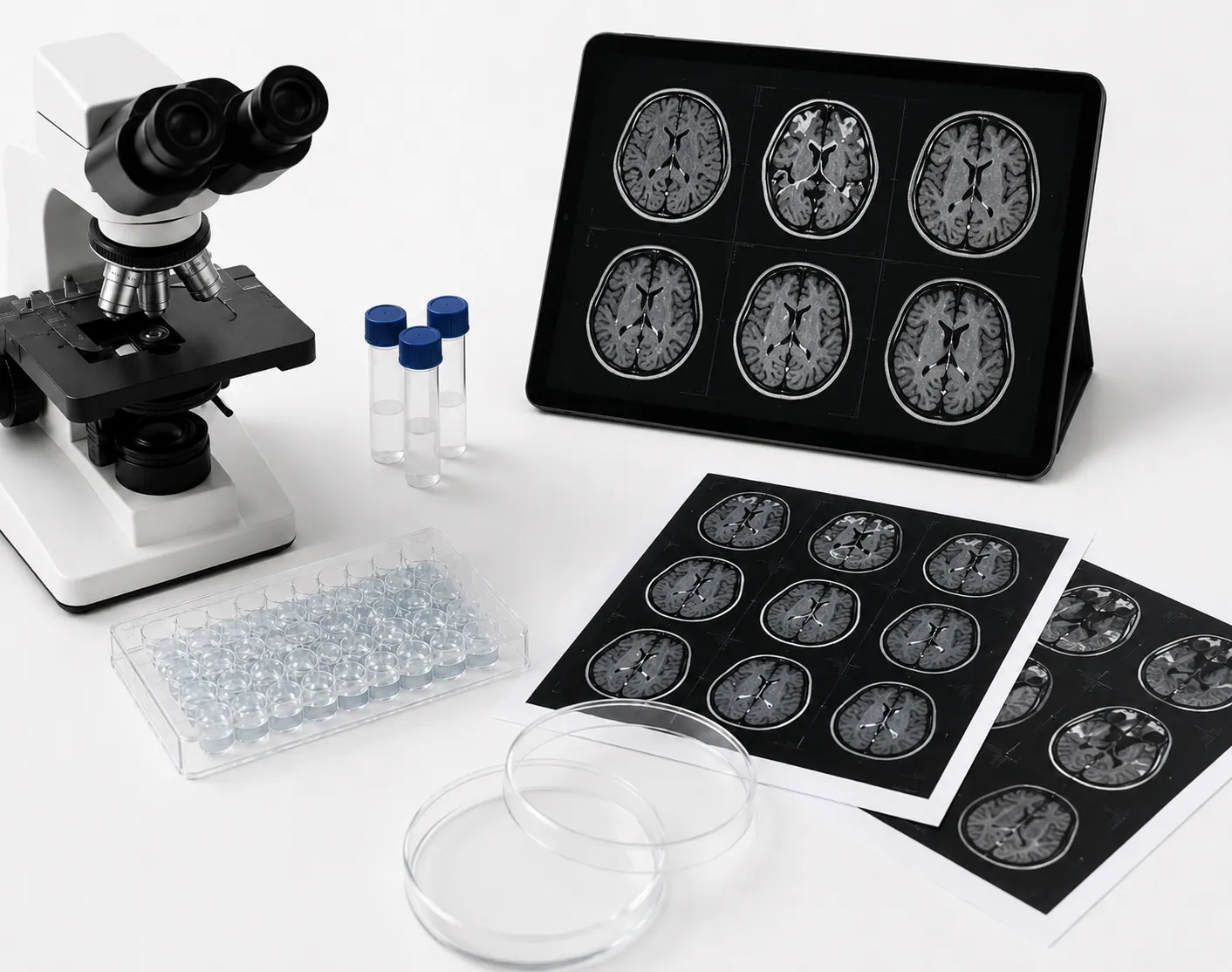 Medical imaging example for comparing objective records with published stem cell study outcomes