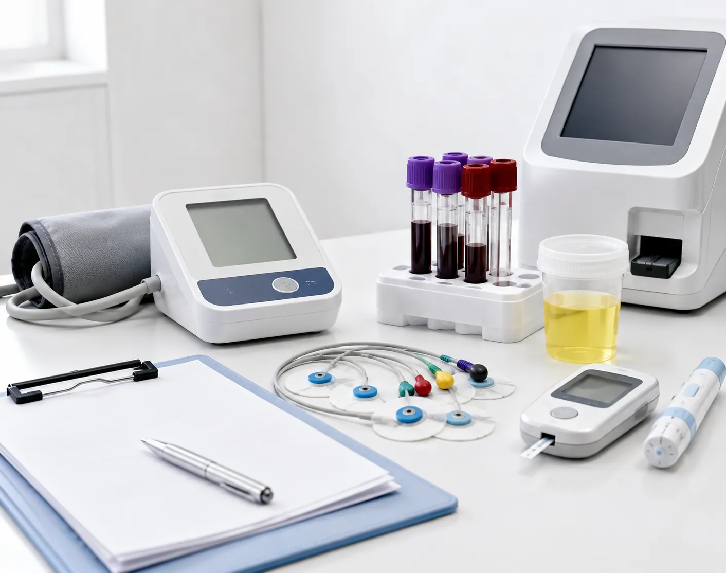 Health screening image supporting review of baseline tests in Japan