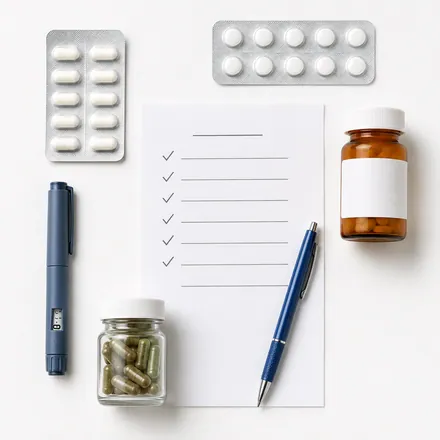 Medication groups that may need adjustment before stem cell therapy