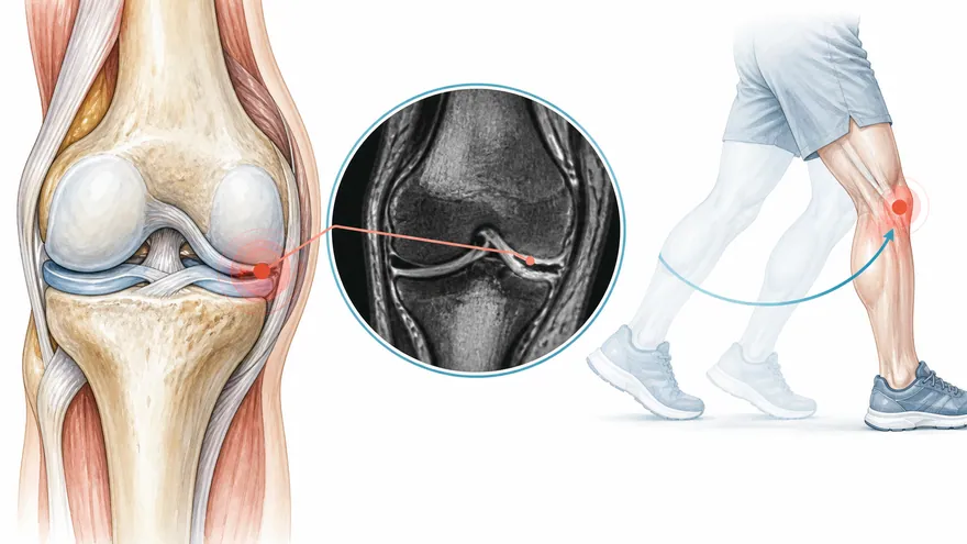 Knee MRI findings correlated with pain and functional symptoms
