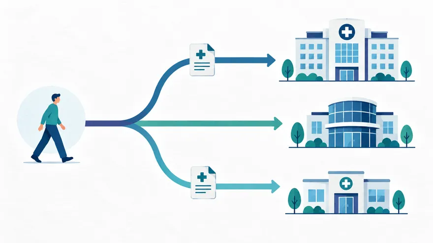 Referral requirements across hospitals, specialist centers and clinics