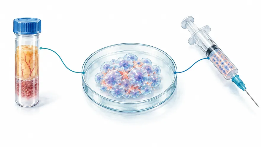 Explanation of the treatment name, cell source and processing method