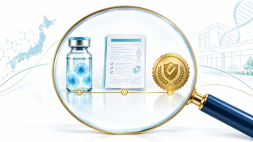 Regulatory and treatment detail check for stem cell therapy in Japan