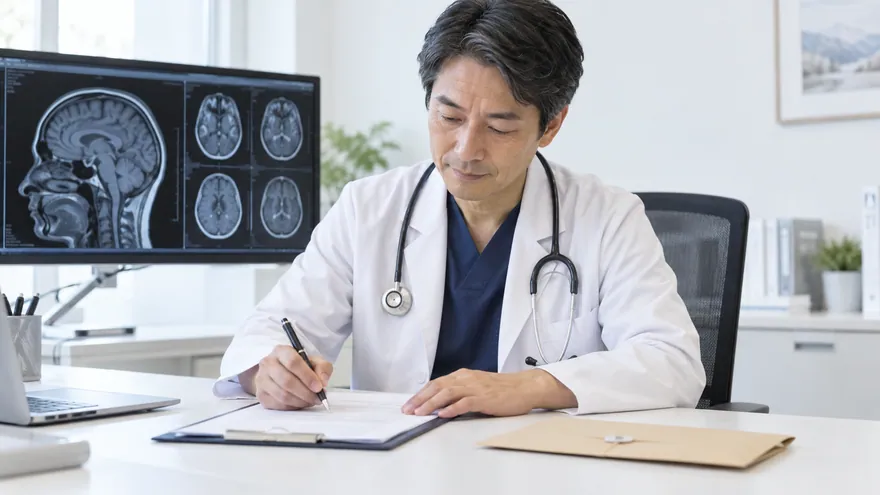 Written medical opinion following a pre-travel MRI review